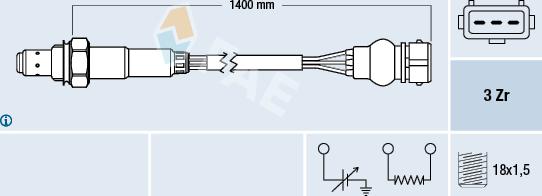 FAE 77317 - Sonda lambda autozon.pro