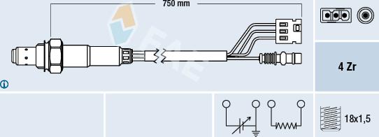 FAE 77380 - Sonda lambda autozon.pro