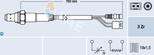 FAE 77381 - Sonda lambda autozon.pro