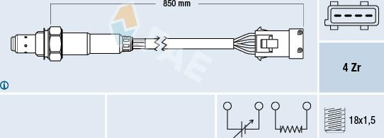 FAE 77383 - Sonda lambda autozon.pro