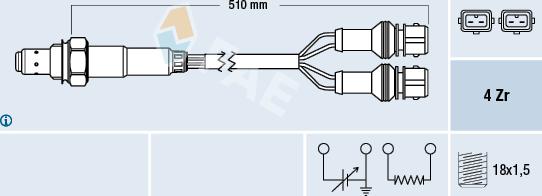 FAE 77387 - Sonda lambda autozon.pro