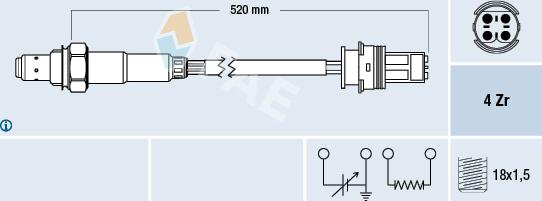 FAE 77335 - Sonda lambda autozon.pro