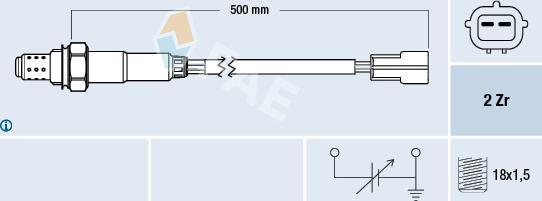 FAE 77324 - Sonda lambda autozon.pro