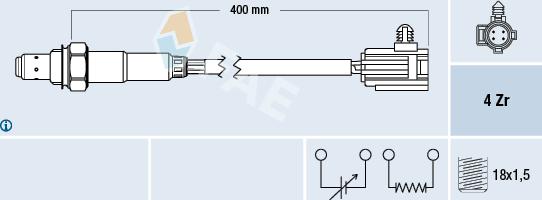 FAE 77325 - Sonda lambda autozon.pro