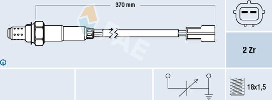 FAE 77323 - Sonda lambda autozon.pro