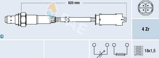 FAE 77327 - Sonda lambda autozon.pro