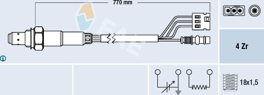 FAE 77379 - Sonda lambda autozon.pro