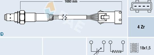 FAE 77374 - Sonda lambda autozon.pro