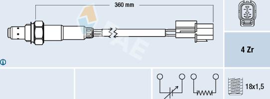 FAE 77375 - Sonda lambda autozon.pro