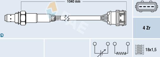 FAE 77373 - Sonda lambda autozon.pro