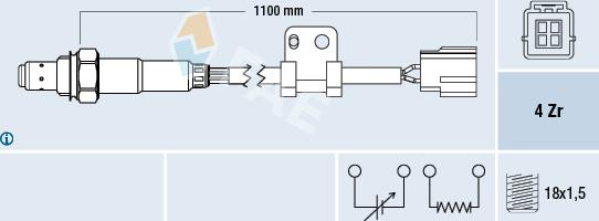 FAE 77295 - Sonda lambda autozon.pro