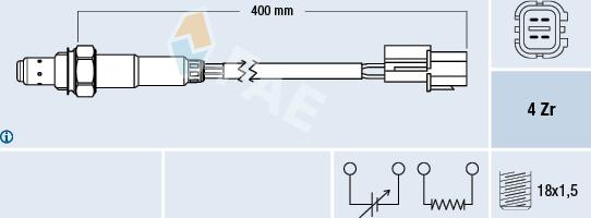 FAE 77290 - Sonda lambda autozon.pro