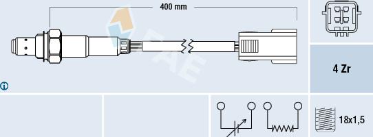 FAE 77298 - Sonda lambda autozon.pro