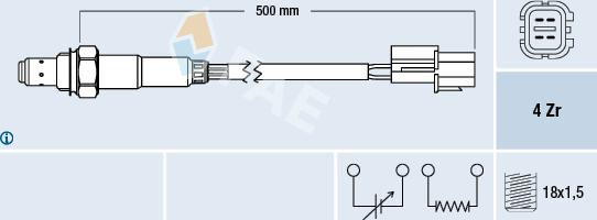 FAE 77292 - Sonda lambda autozon.pro