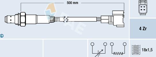 FAE 77297 - Sonda lambda autozon.pro