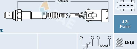 FAE 77240 - Sonda lambda autozon.pro