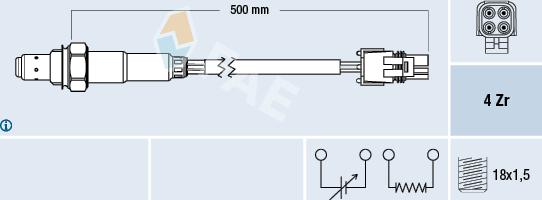 FAE 77259 - Sonda lambda autozon.pro