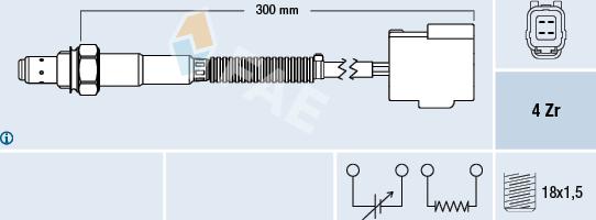 FAE 77261 - Sonda lambda autozon.pro