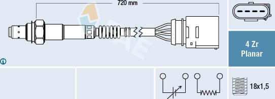 FAE 77204 - Sonda lambda autozon.pro