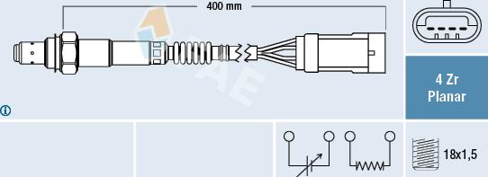 FAE 77206 - Sonda lambda autozon.pro