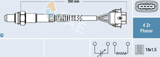 FAE 77208 - Sonda lambda autozon.pro