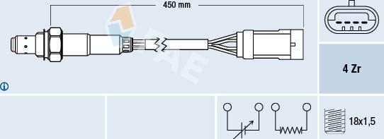 FAE 77207 - Sonda lambda autozon.pro