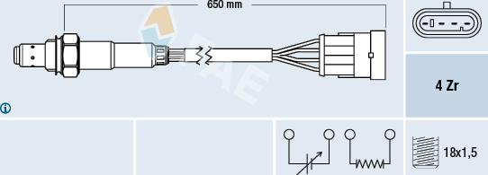 FAE 77219 - Sonda lambda autozon.pro