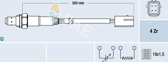 FAE 77215 - Sonda lambda autozon.pro