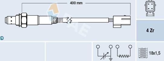 FAE 77216 - Sonda lambda autozon.pro