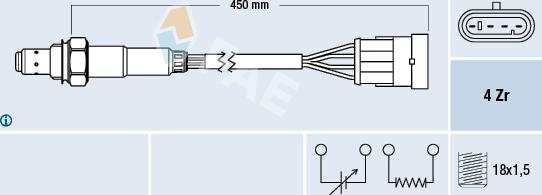 FAE 77218 - Sonda lambda autozon.pro