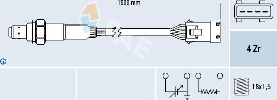 FAE 77286 - Sonda lambda autozon.pro