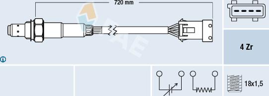 FAE 77280 - Sonda lambda autozon.pro