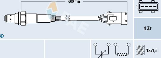 FAE 77281 - Sonda lambda autozon.pro