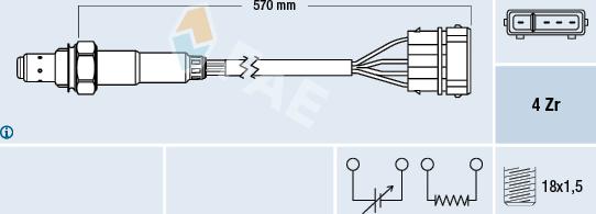 FAE 77239 - Sonda lambda autozon.pro