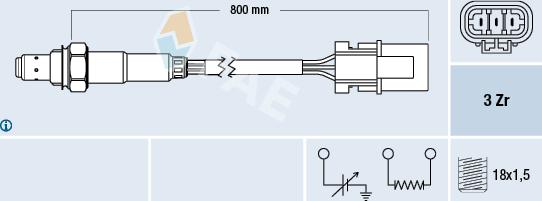 FAE 77230 - Sonda lambda autozon.pro