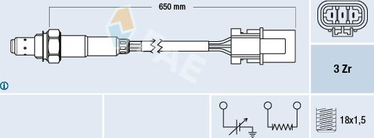 FAE 77229 - Sonda lambda autozon.pro