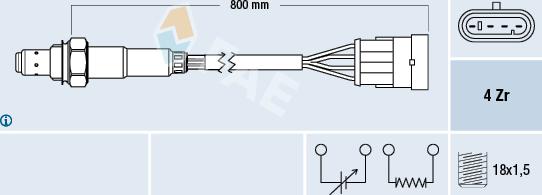 FAE 77220 - Sonda lambda autozon.pro