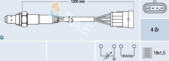 FAE 77221 - Sonda lambda autozon.pro