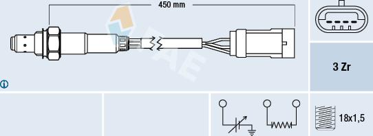 FAE 77222 - Sonda lambda autozon.pro