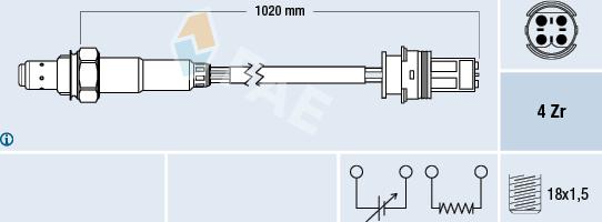 FAE 77275 - Sonda lambda autozon.pro