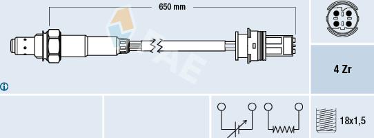 FAE 77278 - Sonda lambda autozon.pro