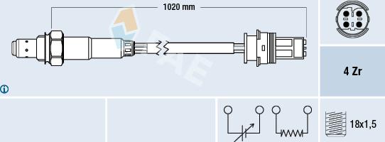 FAE 77277 - Sonda lambda autozon.pro