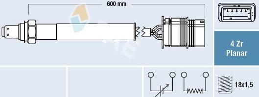 FAE 77759 - Sonda lambda autozon.pro