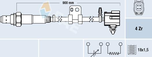 FAE 77764 - Sonda lambda autozon.pro