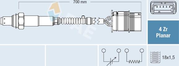 FAE 77760 - Sonda lambda autozon.pro