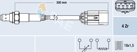 FAE 77763 - Sonda lambda autozon.pro