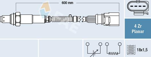 FAE 77704 - Sonda lambda autozon.pro