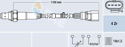 FAE 77702 - Sonda lambda autozon.pro