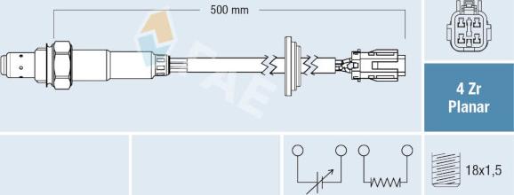 FAE 77707 - Sonda lambda autozon.pro