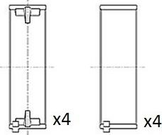 FAI AutoParts BB2002-025 - Bronzina di biella autozon.pro